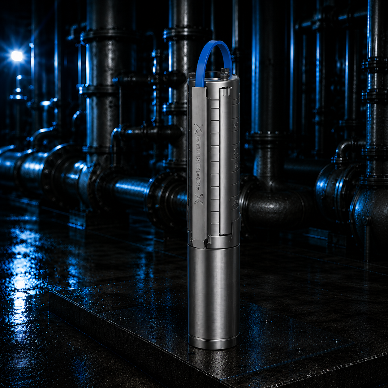 4. Grundfos Submersible Ground Water Pumps